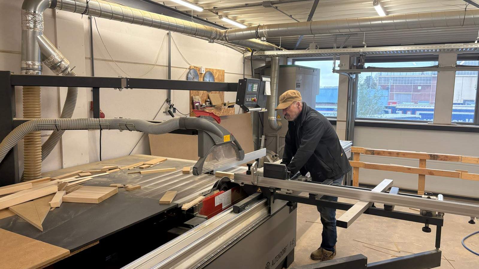 Werkplaats Hoogwaardige zaagmachines